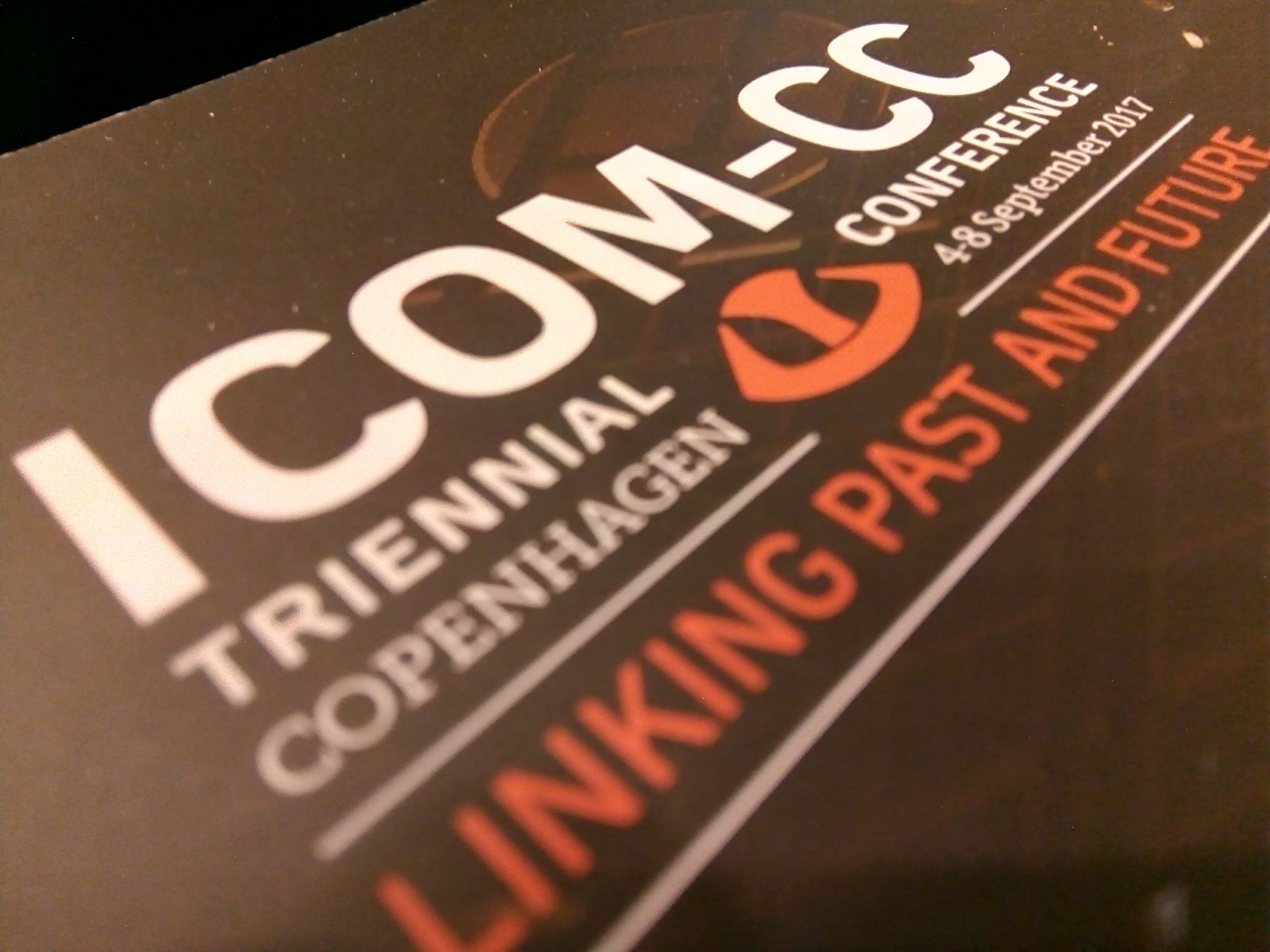 ICOM Committee for Conservation kommišuvnna čoahkkima flyer